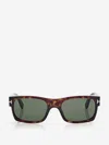 Tom Ford Juan 56mm Rectangular Sunglasses In Brown