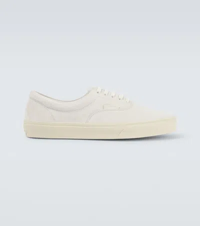 Tom Ford Jude Suede Sneakers In Neutral