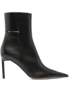 Tom Ford Julianne T Detail Soft Calf Leather Booties In Black