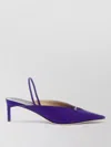 Tom Ford Julianne Slingback Pumps Pointed Toe Kitten In Blue