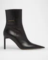Tom Ford Julianne T Detail Soft Calf Leather Booties