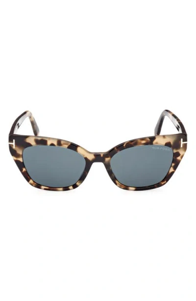 Tom Ford Juliette 52mm Cat Eye Sunglasses In Multi