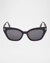 Tom Ford Juliette Sunglasses In Black