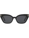 Tom Ford Juliette Sunglasses In Black