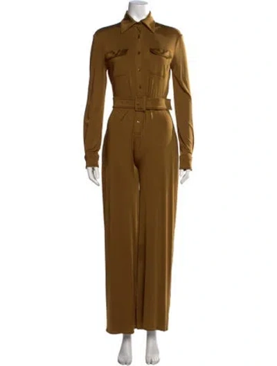 Pre-owned Tom Ford Jumpsuit In Brown