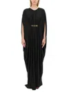 Tom Ford Satin Jersey Kaftan With Golden Belt