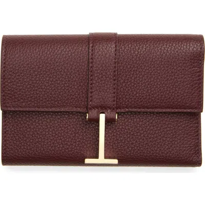 Tom Ford Kara Grain Leather Compact Wallet