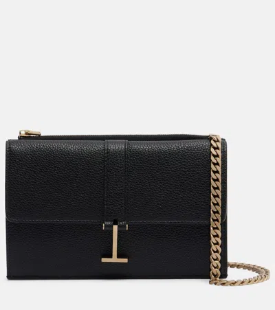 Tom Ford Kara Mini Leather Shoulder Bag In Black