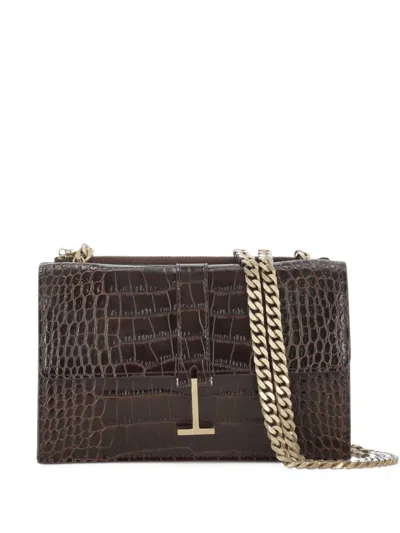 Tom Ford Kara Shoulder Bag In Brown
