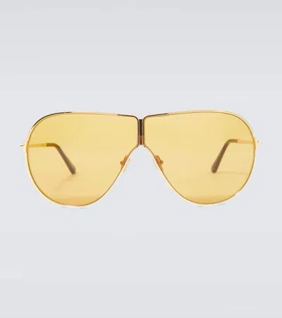 TOM FORD KEATING AVIATOR SUNGLASSES
