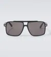 Tom Ford Kemp Aviator Sunglasses In Black