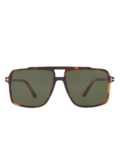 Tom Ford Kemp Sunglasses In Brown