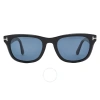 Tom Ford Kendel Polarized Blue Sport Unisex Sunglasses Ft1076 01m 54 In Black / Blue