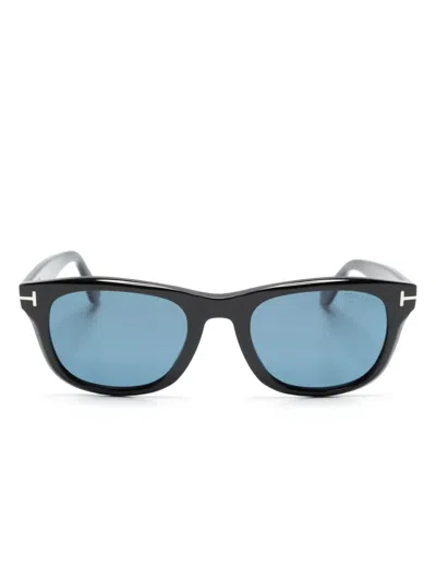 Tom Ford Kendel Square-frame Sunglasses In Black