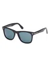 Tom Ford Kevyn Ft1099 01n Sunglasses In Shiny Black