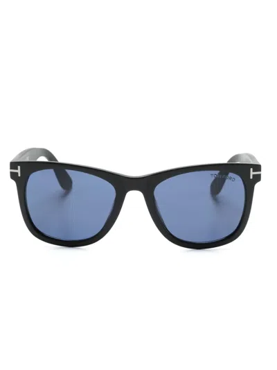 Tom Ford Kevyn Square-frame Sunglasses In Schwarz