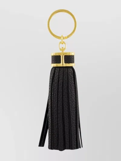 Tom Ford Keyring Tassel Detail Hardware Attachment Design In Black