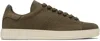 Tom Ford Khaki Nubuck Warwick Sneakers In Multi