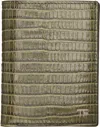 Tom Ford Khaki Small Grain T Line Bifold Card Holder