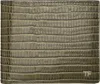 Tom Ford Khaki T Line Classic Bifold Wallet In Green