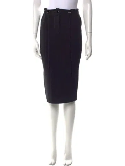 Pre-owned Tom Ford Knee-length Skirt In Black