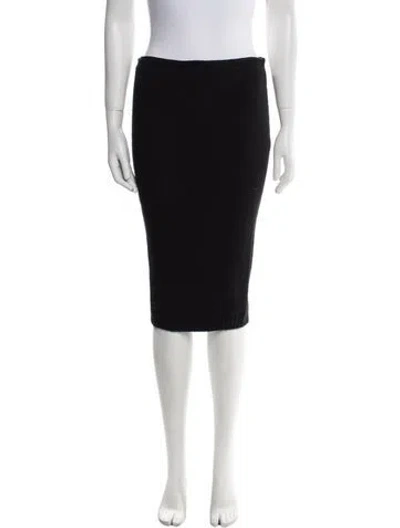 Pre-owned Tom Ford Knee-length Skirt In Black