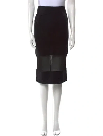 Pre-owned Tom Ford Knee-length Skirt In Black