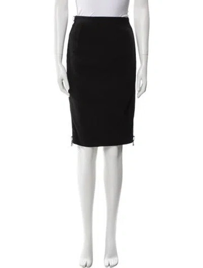 Pre-owned Tom Ford Knee-length Skirt In Black