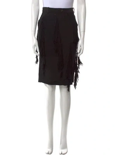Pre-owned Tom Ford Knee-length Skirt In Black