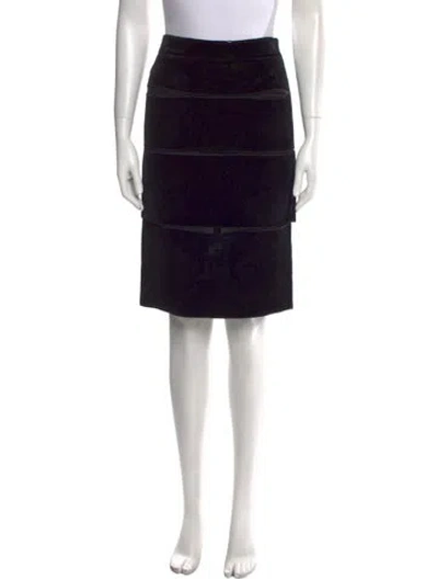 Pre-owned Tom Ford Knee-length Skirt In Black