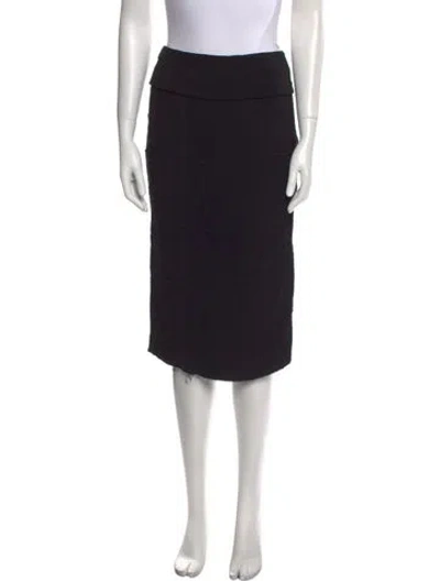 Pre-owned Tom Ford Knee-length Skirt In Black