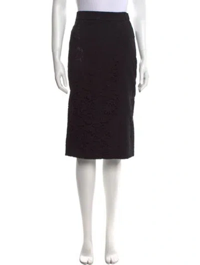 Pre-owned Tom Ford Knee-length Skirt In Black