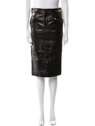 Pre-owned Tom Ford Knee-length Skirt In Black