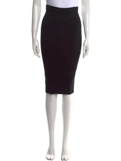 Pre-owned Tom Ford Knee-length Skirt In Black