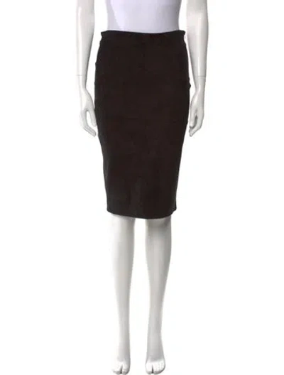 Pre-owned Tom Ford Knee-length Skirt In Black