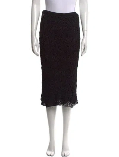 Pre-owned Tom Ford Knee-length Skirt In Black