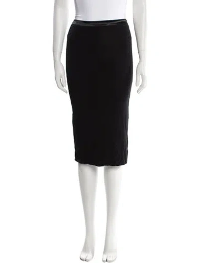 Pre-owned Tom Ford Knee-length Skirt In Black