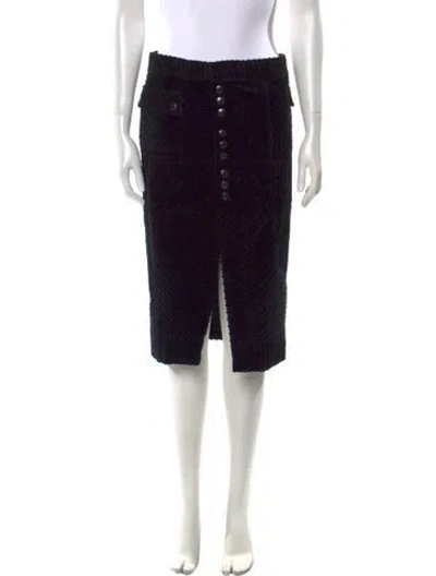 Pre-owned Tom Ford Knee-length Skirt In Black