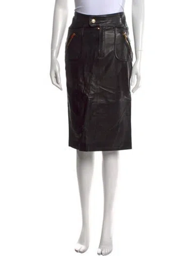 Pre-owned Tom Ford Knee-length Skirt In Black