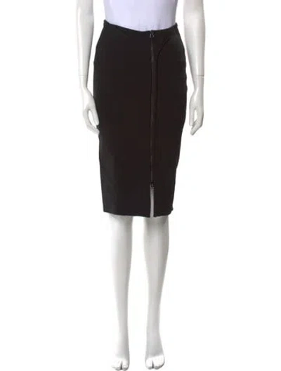Pre-owned Tom Ford Knee-length Skirt In Black
