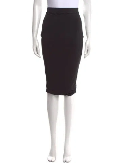 Pre-owned Tom Ford Knee-length Skirt In Black