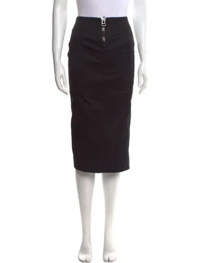 Pre-owned Tom Ford Knee-length Skirt In Black