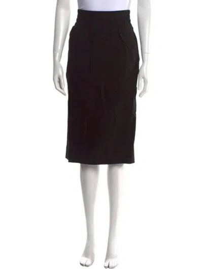 Pre-owned Tom Ford Knee-length Skirt In Black