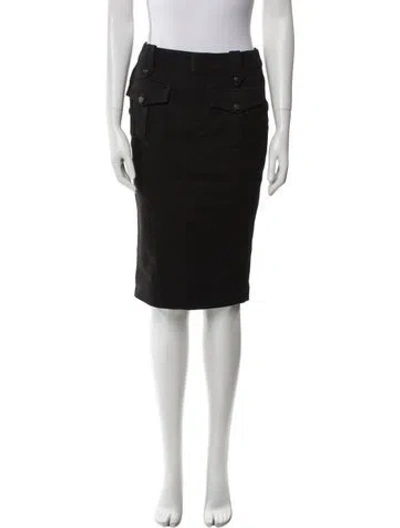 Pre-owned Tom Ford Knee-length Skirt In Black