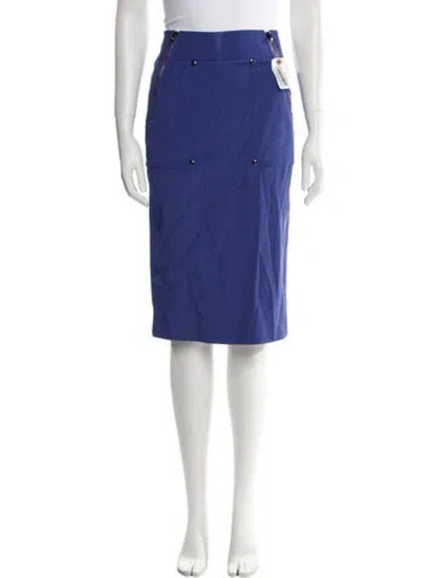 Pre-owned Tom Ford Knee-length Skirt In Blue