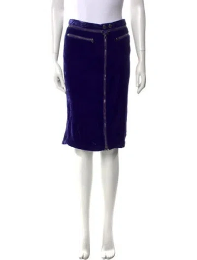 Pre-owned Tom Ford Knee-length Skirt In Blue