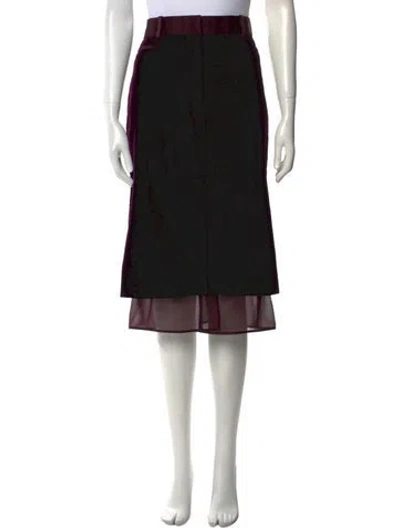 Pre-owned Tom Ford Knee-length Skirt In Blue