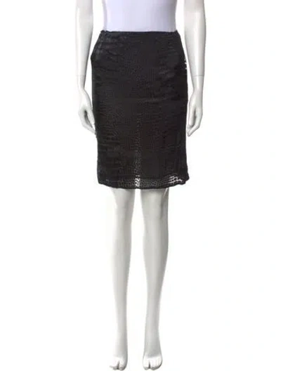 Pre-owned Tom Ford Knee-length Skirt In Blue