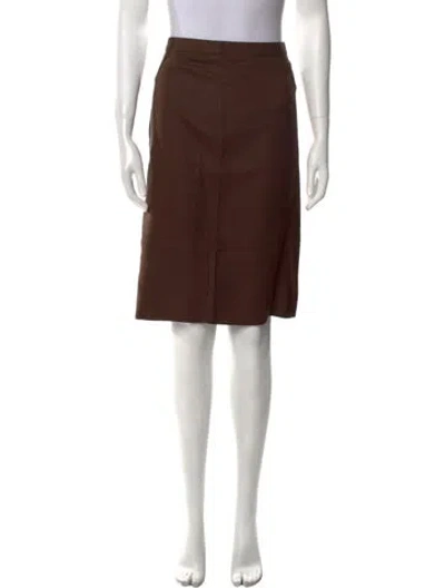 Pre-owned Tom Ford Knee-length Skirt In Brown