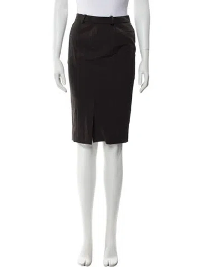 Pre-owned Tom Ford Knee-length Skirt In Brown